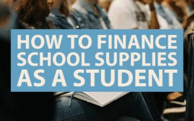 How To Finance School Supplies As A Student
